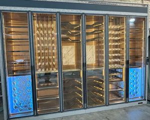 Temperature-Controlled Wine Cabinet