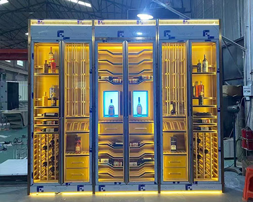 Temperature-Controlled Wine Cabinet