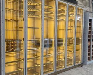 Temperature-Controlled Wine Cabinet